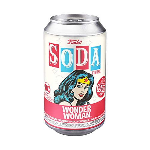 Best Cyber Monday 🔥 Funko 45964 Vinyl Soda: DC - Wonder Woman w/Chase Collectible Toy, Multicolour Buy 1 get 1 🔥 Funko 45964 Vinyl Soda: DC - Wonder Woman w/Chase Collectible Toy, Multicolour