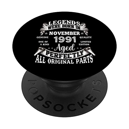 Leyendas nacieron en noviembre de 1991 regalo de cumpleaños PopSockets PopGrip Intercambiable