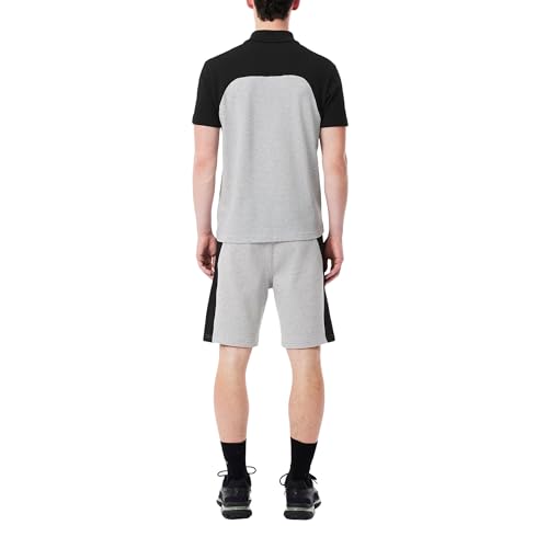 Image of Lacoste Men's Cotton Fleece Colorblock Shorts