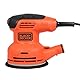Black+Decker Exzenterschleifer BEW210 (230W, Scheiben-Ø 125 mm, mit integrierter Staubabsaugung, zum Schleifen/Polieren, Klettfix-System, inkl. 1 Schleifpapier K120)