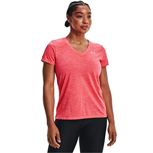 Image of Under Armour Womens Tech V-Neck Twist Short-Sleeve T-Shirt