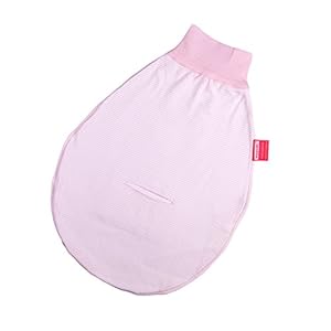 HOPPEDIZ Comfortabele trappelzak met riemgleuf 68-74 rosé