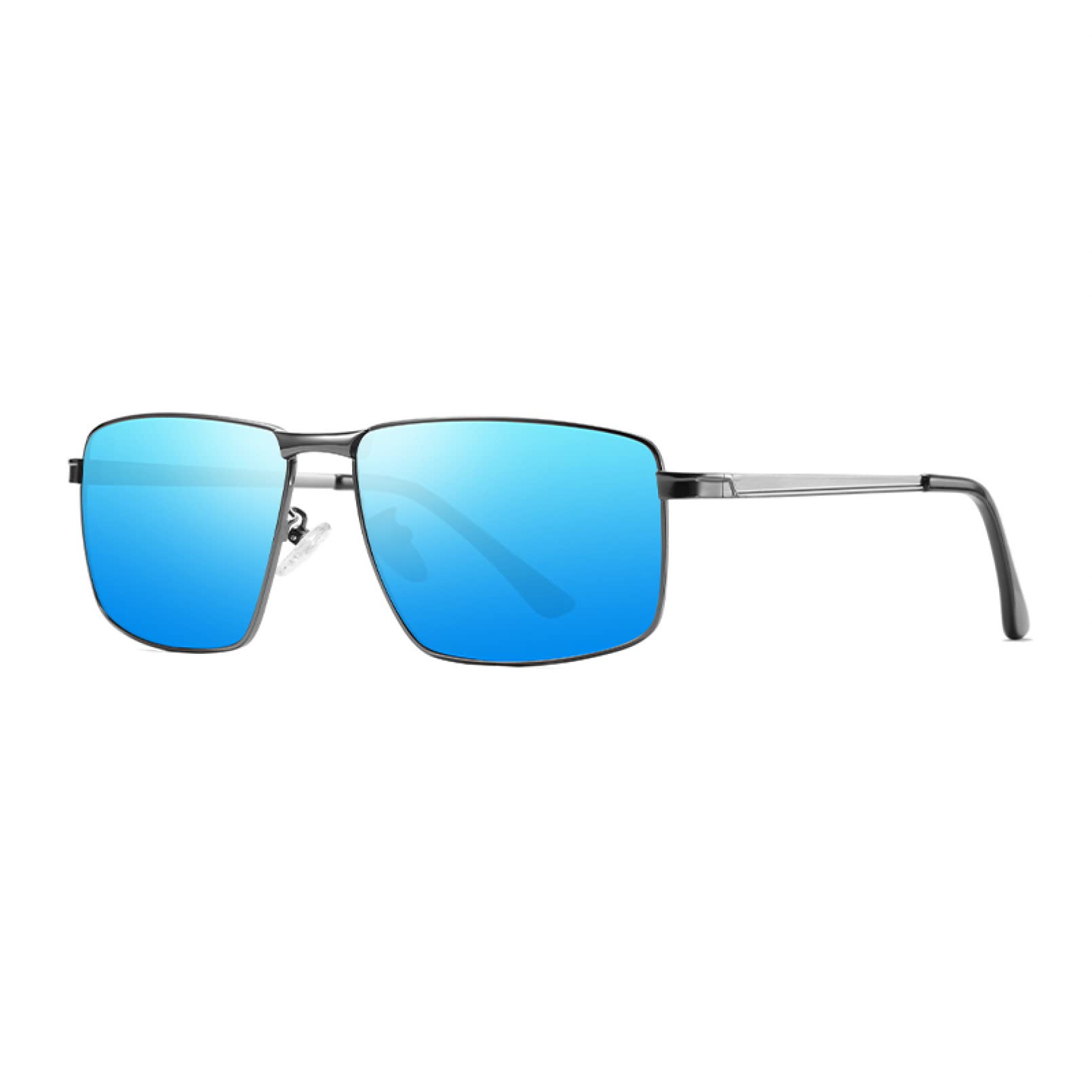 Gafas de sol de los hombres de las señoras universales del color del metal de las gafas de