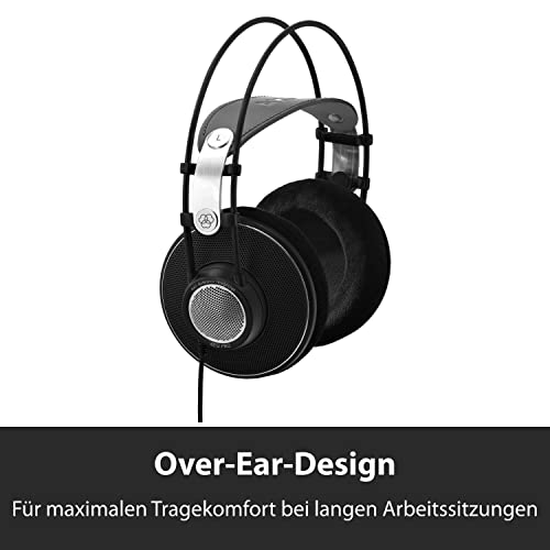 AKG K612PRO Casque de studio ouvert, supra-auriculaire Premium Reference Class, technologie ouverte sophistiquée, bandeau en cuir, scène sonore large et spacieuse, design confortable – Noir - Les Beatles, Paul McCartney, John Lennon, RIngo Starr, George Harrison AKG K612PRO Casque de studio ouvert, supra-auriculaire Premium Reference Class, technologie ouverte sophistiquée, bandeau en cuir, scène sonore large et spacieuse, design confortable - Noir – Image 7