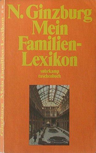 Mein Familien- Lexikon. 3518374125 Book Cover