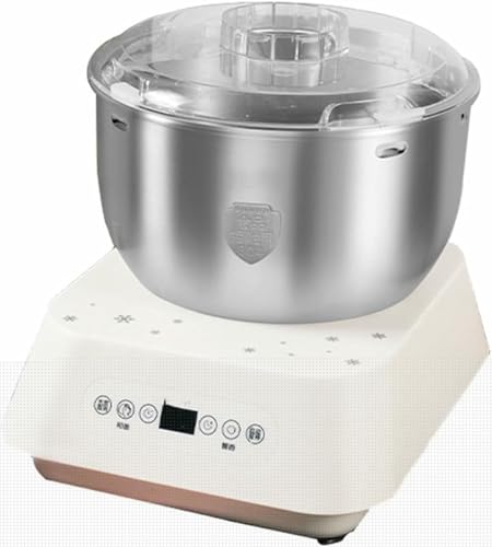Home Mixer, Large Capacity Automatic kneading Machine, Thermostatic Fermentation, Intelligent Timer, 5 Litre Capacity, Stainless Steel, Space-Saving Stand Mixer