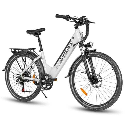 SAMEBIKE 26" Electric Bike for Adults, 25km/h&90km Range Electric Bicycle, 36V 15Ah Removable Battery, 250W Powerful Motor e bike for Urban Commuting,Waterproof