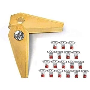 18x Titan Ersatzmesser Hochwertige Klingen für Bosch Indego, passend für alle Indego – 800, 1000 1200, 350, 400 und 450, einschl. Connect