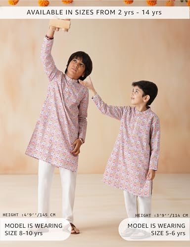 Image of Amazon Brand - Symbol Boys Kurta Pant Set
