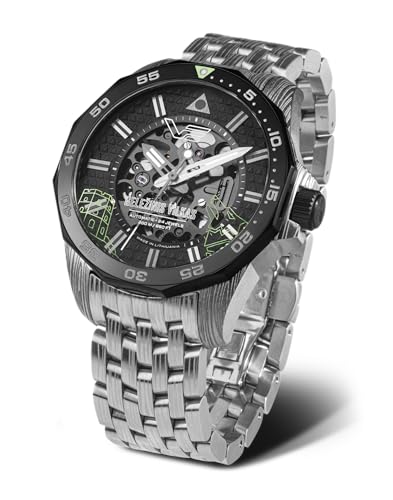 Vostok Europe Herren Automatikuhr Gelezinis Vilkas Special Edition NH72-225E764