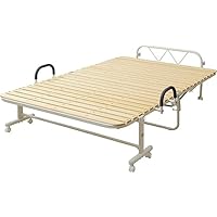 Amazon｜[山善] すのこベッド 折りたたみベッド 床板は丈夫で美しい
