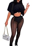 ThusFar Two Piece Outfits for Women Sexy 2 Piece Short Sets Workout Sets Summer Beach Birthday Party Club Outfits