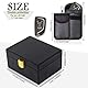Keyless Go Schutz Autoschlüssel Box & 2 Stk Keyless Go Schutzhülle, Faraday Box Tasche Autoschlüssel Schutz Keyless Funkschlüssel Abschirmung RFID Schutzbox