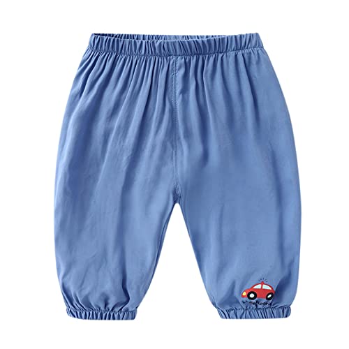 Boys Baggy Harem Pants Cute Animals Printed Elastic Waist Stretchy Pleated Joggers Soft Casual Loose Comfy Tousers