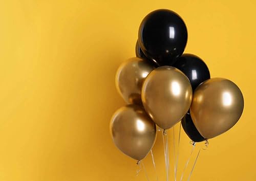 Miniatura 6 de Treasures Gifted Globos dorados metálicos cromados, globos dorados cromados de 12 pulgadas, globos dorados cromados metálicos, globos dorados