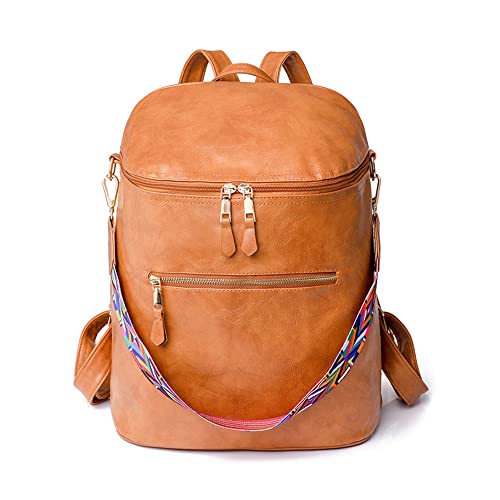 Image of Women High Qulity Multipurpose Backpack Handbag Purse, Travel Backpack Shoulder Bag for Ladies,Girls,Unisex