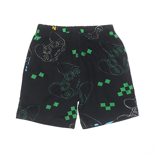 Image of Be Awara Kids Printed Half Sleeves T-shirt & Shorts Clothing Sets, 100% Cotton Soft Unisex Cord Set, Comfortable Wear for Kids With Cool Prints, Everyday Casual Wear for Boys & Girls