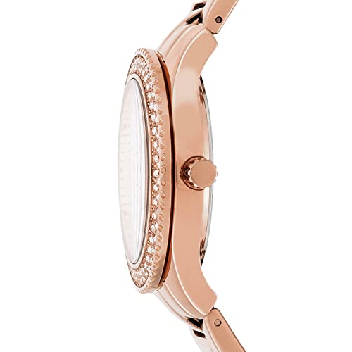 Fossil Stella Women's Watch with Stainless Steel or Leather Band and Crystal-Accents - Image 6