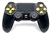 Produktbild Black/Gold PlayStation 4 V2 (new version) Rapid Fire Modded Controller for Major FPS games: Quick Scope, Drop Shot, Auto Run, Sniped Breath, Mimic, More + FREE Protective Black Case (Project Design)