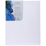 Winsor Newton 11-Inch by 14-Inch Artists Quality Stretched Canvas