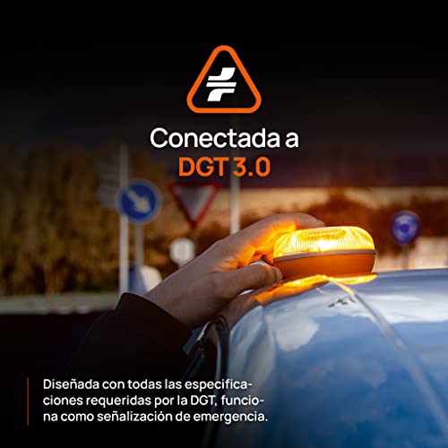 WIKANGO LUZ EMERGENCIA BALIZA COCHE V16 DGT 3.0 GEOLOCALIZ