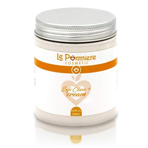 Mascarilla exfoliante facial 250ml con ácido hialurónico. Arcilla blanca natural purificante para piel grasa o mixta. Hombre & mujer. Reduce puntos negros, espinilla, poro abierto y grano de acné