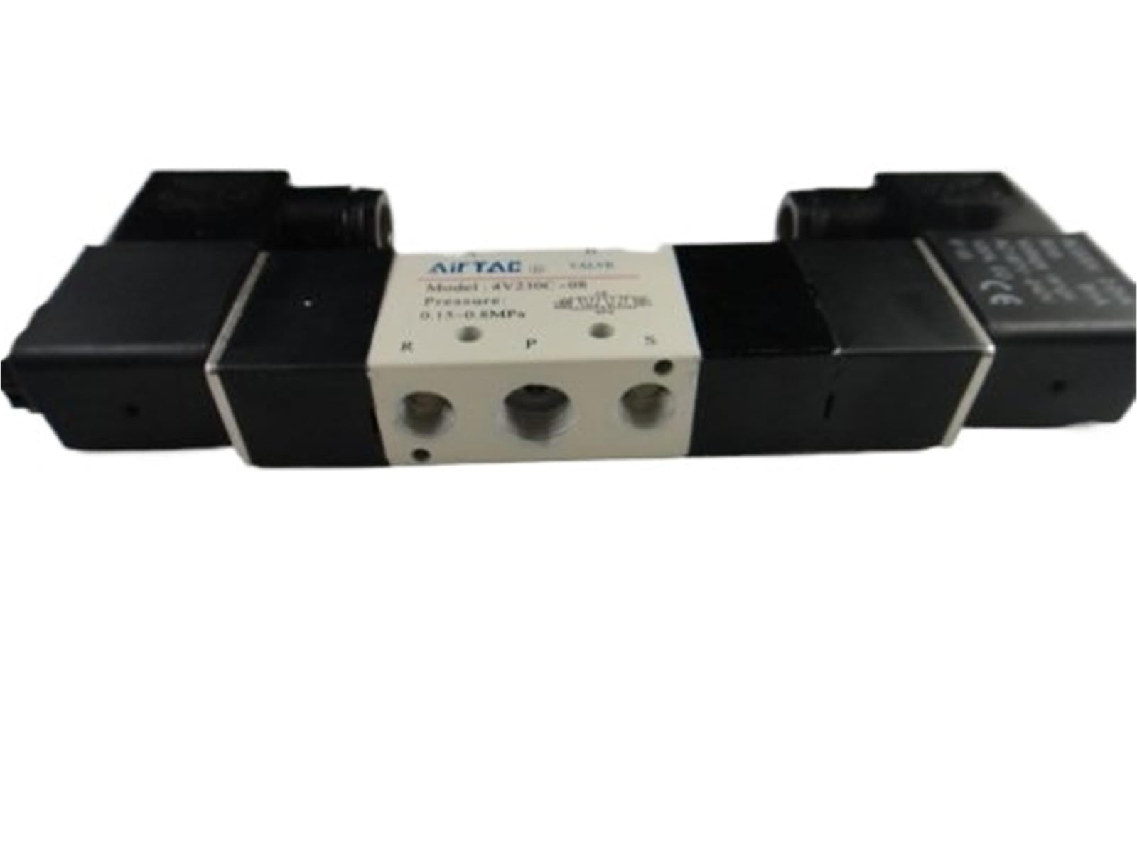 Électrovanne pneumatique 4V230C-08 double bobine 3 positions centre fermé