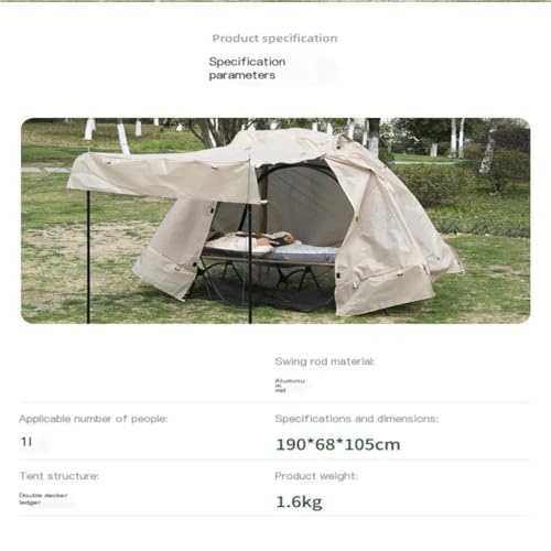 Carpa plegable liviana y espaciosa para camping y exteriores miniatura 2