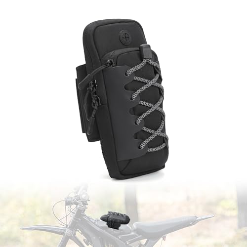 LKV Dirt Bike Bag for Surron Front Battery Frame Bag for Ebike Surron Light Bee Talaria Tuttio Soleil 01 Yozma IN10 Eride Pro Surron Accessories (Black)