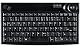 Tastatur mit Trackball Active Key AK-440-TU-B/GE für Industrieanwendungen
