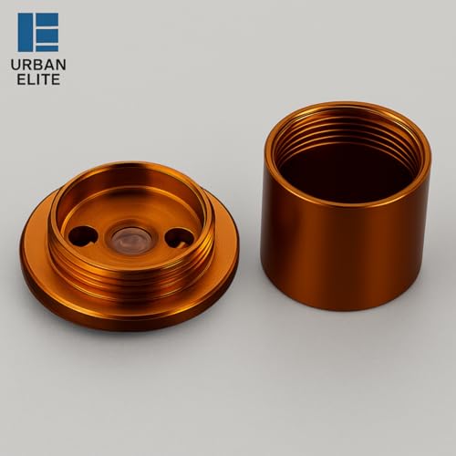 Image of Elite Heavy Rose Gold Curtain Bracket | Wall to Wall Bracket for 1inch Stainless Steel Curtain Rod and Wardrobe Rod Suitable for 25mm Curtain Pipe 2pcs (Rose Gold)