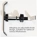 QICHHLOVELY Foldable Purse Hook for Table Heavy Duty Handbag Hanger Purse Hanger for Table Bag Hook for Desk Tables (Style 1(T Shaped))