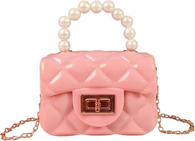 Angel Kiss Kids Sling Bag, Mini Crossbody Bag, Childrens Shoulder Bag, Small Silicone Sling, Lightweight, Cute, Durable, Adjustable Strap (pink) (B0DBM3TC87) Amazon Price History, Amazon Price Tracker