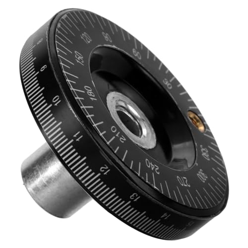 SOLUSTRE Solid Bakelite Hand Wheel Crank Handle Machine Tool Handwheel Handle Wheel for Lathe Handle Wheel Replacement for Lathe Handwheel for Milling Machine Hand Cranking Wheel Iron