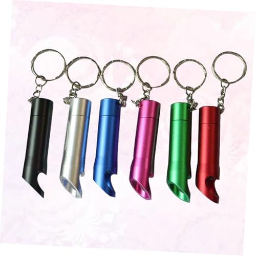 Mini lampe torche LED et décapsuleur en alliage lot de 6 - 4