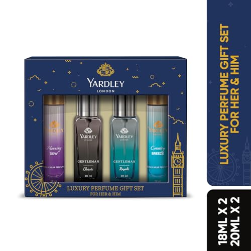Image of Yardley london Luxury Perfume Gift Set For Her & Him
