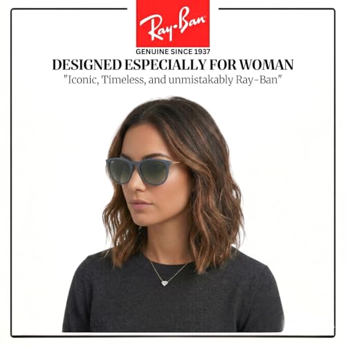 Image of Ray-Ban RB4171 ERIKA CLASSIC Phantos Shaped Sunglasses for Women with Official RAYBAN Eyewear Kit