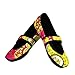 Nufoot Betsy Lou Women's Shoes, Best Foldable & Flexible Flats, Travel & Exercise Shoes, Dance Shoes, Yoga Socks, Indoor Shoes, Slippers, Pink Baroque, Large