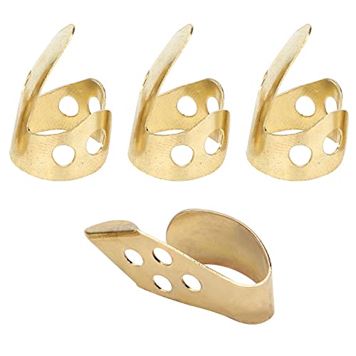 kalimba médiators médiators métal 3 pièces index doigt pc pouce pièces de guitare accessoires d’instruments de musique… - Les Beatles, Paul McCartney, John Lennon, RIngo Starr, George Harrison kalimba médiators médiators métal 3 pièces index doigt pc pouce pièces de guitare accessoires d'instruments de musique… – Image 8