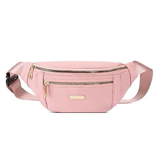 HIFOT Sac Banane pour Femmes, Sac de Ceinture Réglable Sac de Taille de Loisirs Portable Convient pour Unisexe Les Sports de Plein la Course la randonnée