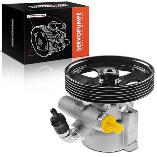 Frankberg Bomba Hidráulica de Dirección Asistida con Poleas Compatible con Berlingo MF 2005-2011 Xsara Picasso N68 2004-2011 Partner 5F 5 2005-2015 1.6L Diesel Sustituir# 9647790780