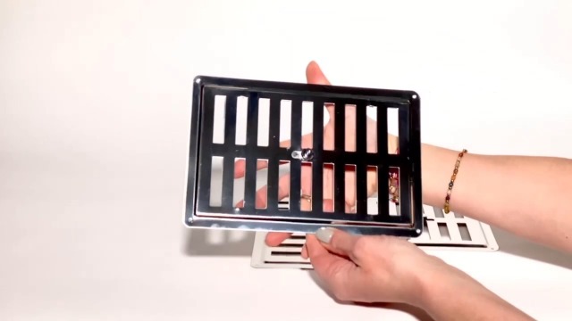 Griglia Ventilazione In Acciaio Inox AISI 316 - 23x7.5cm, Regolabile, Per Caminetti, Stufe E Barche - Foto 3