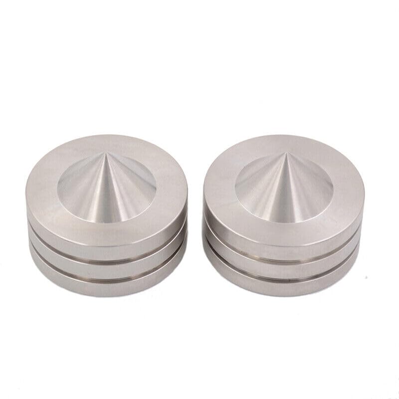 3pcs 49mm Stainless Steel Speaker Damping Spikes Stand Feet Isolation Base Pads