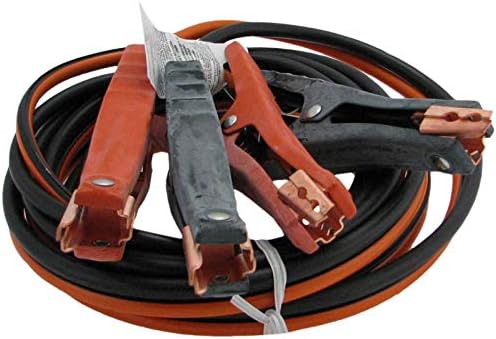 Gladiator New Premium Black/Orange Battery Jumper Booster Cables 6 Gauge 16' 100% Copper Tangle Free USA Made!