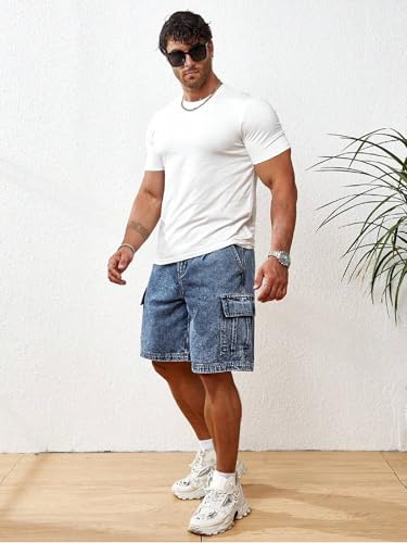 Image of QNIM Men Short || Denim Short for Men (Q-33-35)