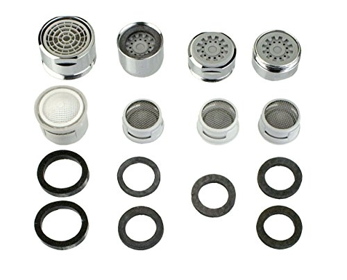 Cornat T307100 Luftsprudler-Set 8-teilig, chrom