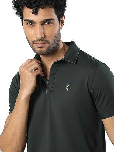Image of STELLERS Men's Premium Softberry Pique Polo T-Shirt | Feather Touch Feel |Regular Fit| Odour Resistant| Anti-Static| Wrinkle Free | Quick Dry | Stretchable | Lightweight | Sweat-Proof