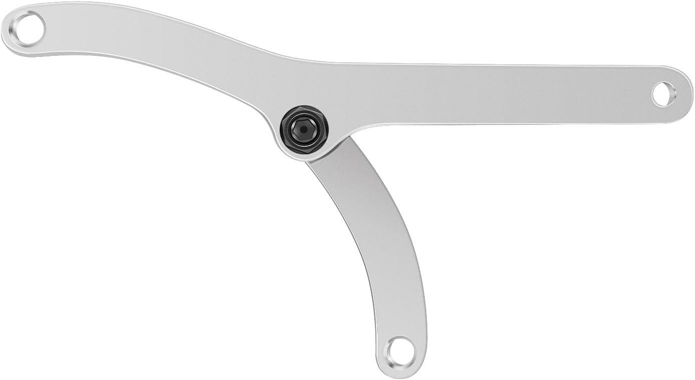 Yoursme Heavy Spanner Wrench Used for Removing Hydraulic Cylinder, Adjustable Gland Nut Wrench Come with 1/4" and 5/16" and 3/8" Pins