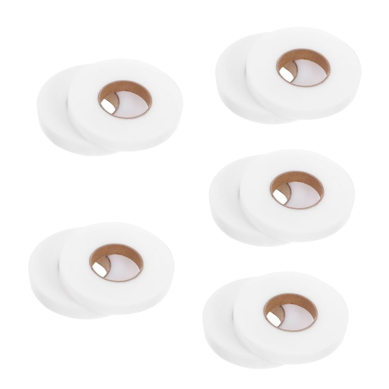 SEWACC 10rollos Cintas Adhesivas Doble Cara Para Dobladillos De Ropa Suministros Decorativos Para Manualidades y Costura Fáciles De Usar y Resistentes Al Calor