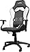 Speedlink LOOTER Gaming Stuhl – höhenverstellbar – einstellbarer Neigungswinkel von 90 bis 110° – Kunstleder, Schwarz/Weiß